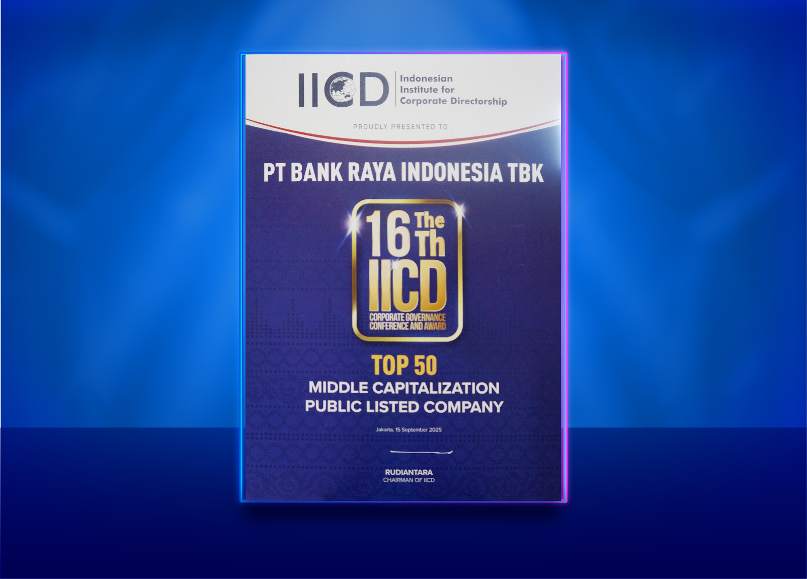 The 16th IICD Corporate Governance Conference and Award
