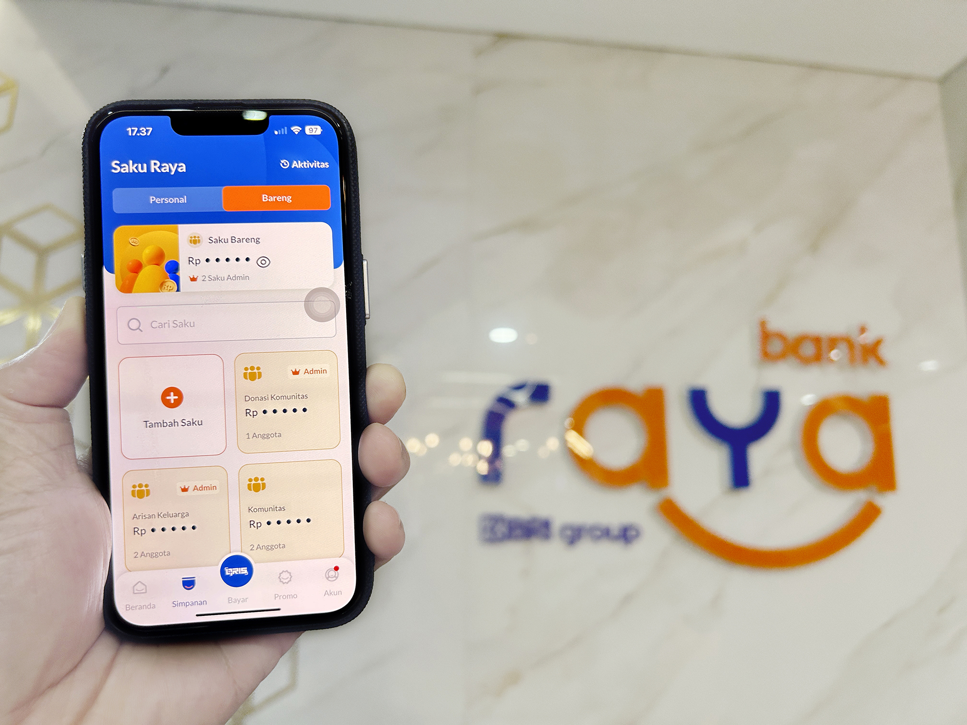 Saku Bareng Aplikasi Raya Kini Makin Lengkap untuk Komunitas, Ajak Hingga 300 Anggota Menabung Kolektif dan Rekap Keuangan Bareng