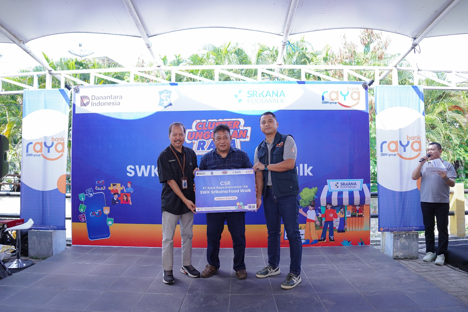 Komitmen Dorong Literasi Digital dan Kemajuan Bisnis Pelaku Usaha, Bank Raya Ajak Pelaku Usaha di Cluster Unggulan Srikana Surabaya Optimalkan Raya App