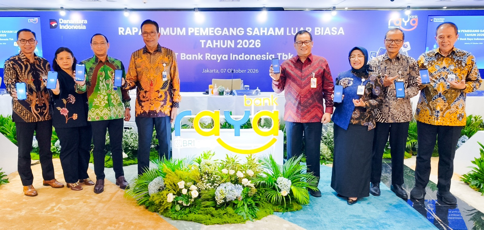 Bank Raya Gelar RUPSLB 2026, Menuju Bank Digital yang Tumbuh Tangguh Berkelanjutan