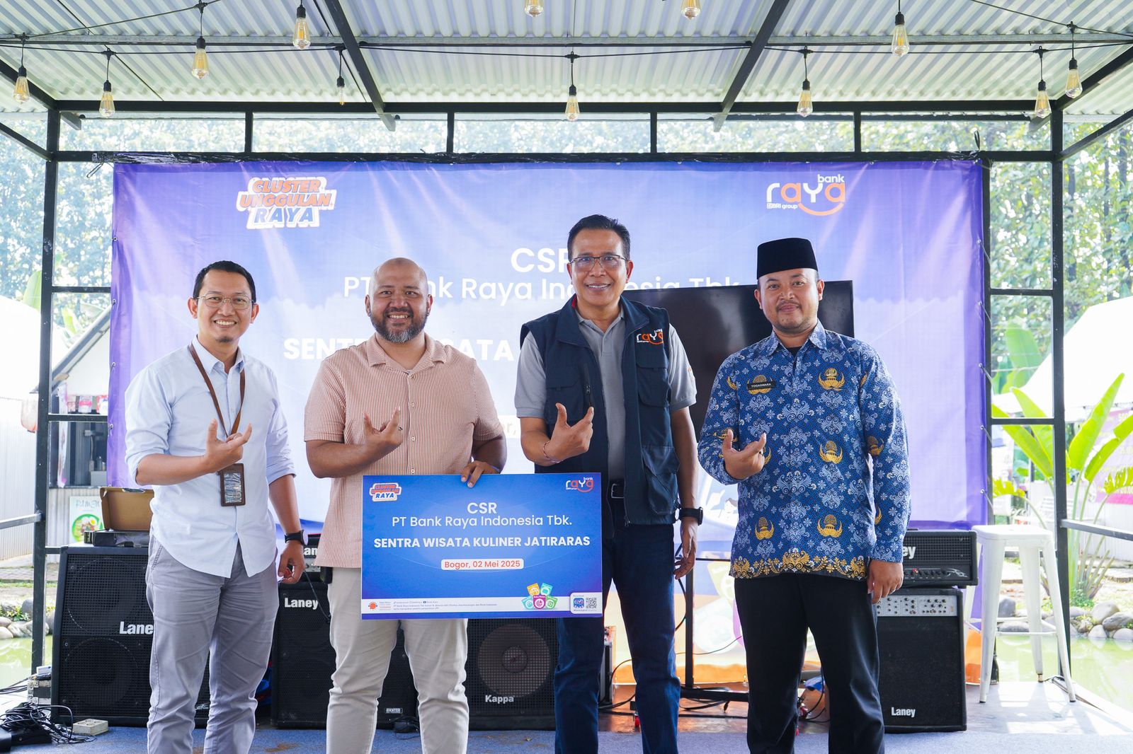 Sentra kuliner Jatiraras Sawarga Depok