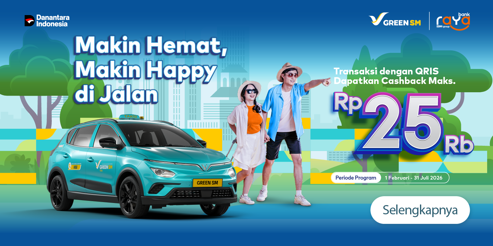 Jalan Bareng Raya Pakai Green SM