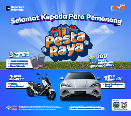 Pemenang Pesta Raya 2025 — Bank Raya