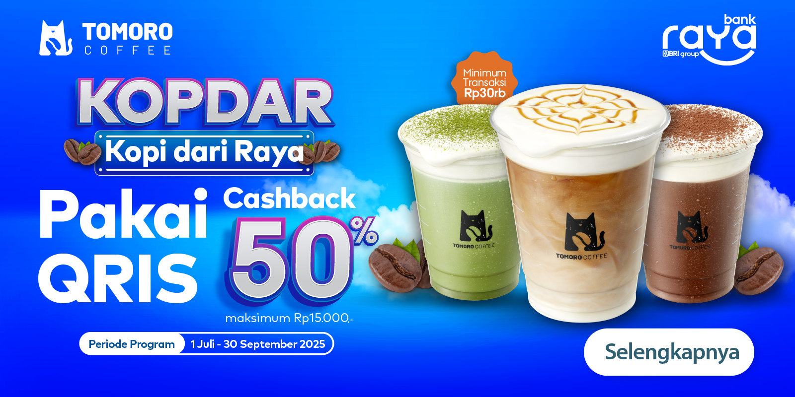 KOPDAR (Kopi dari Raya) X TOMORO COFFEE