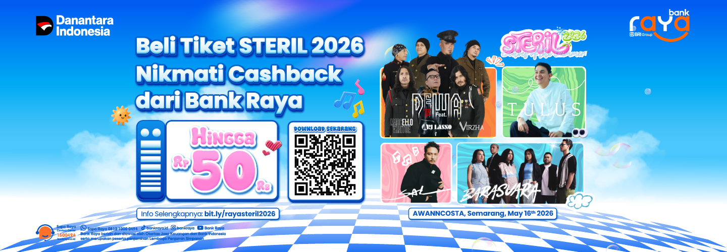 Cashback Tiket STERIL (Style Deformation in Civil 2026 ) UNDIP 2026