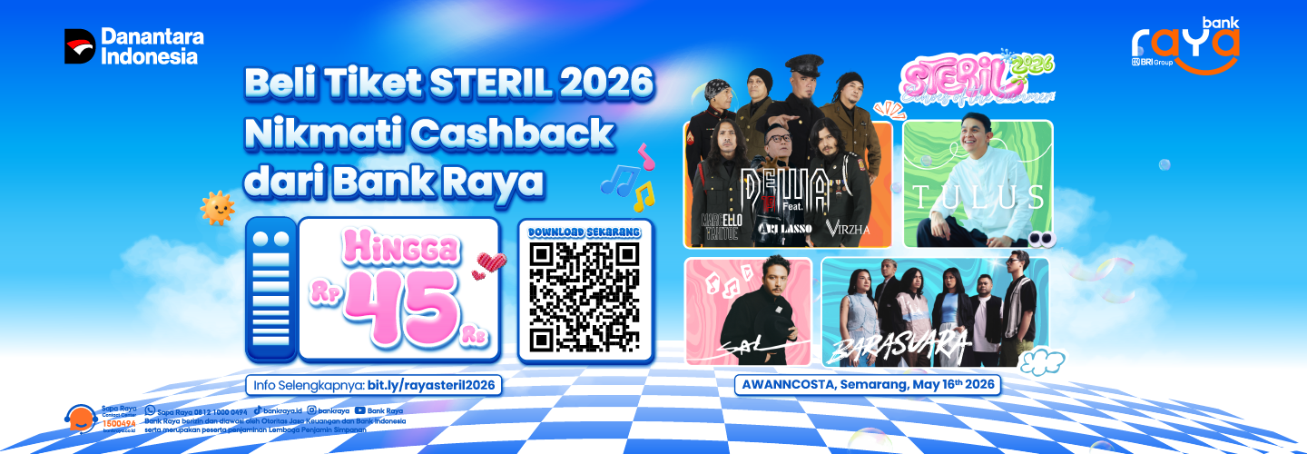 Cashback Tiket STERIL (Style Deformation in Civil 2026 ) UNDIP 2026