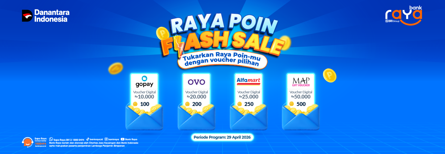 Redeem Raya Poin Dengan Voucher Pilihan!